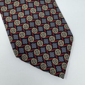Andrew Scott Handmade Silk Neck Tie, polkadot, geometric, abstract, preppy, work